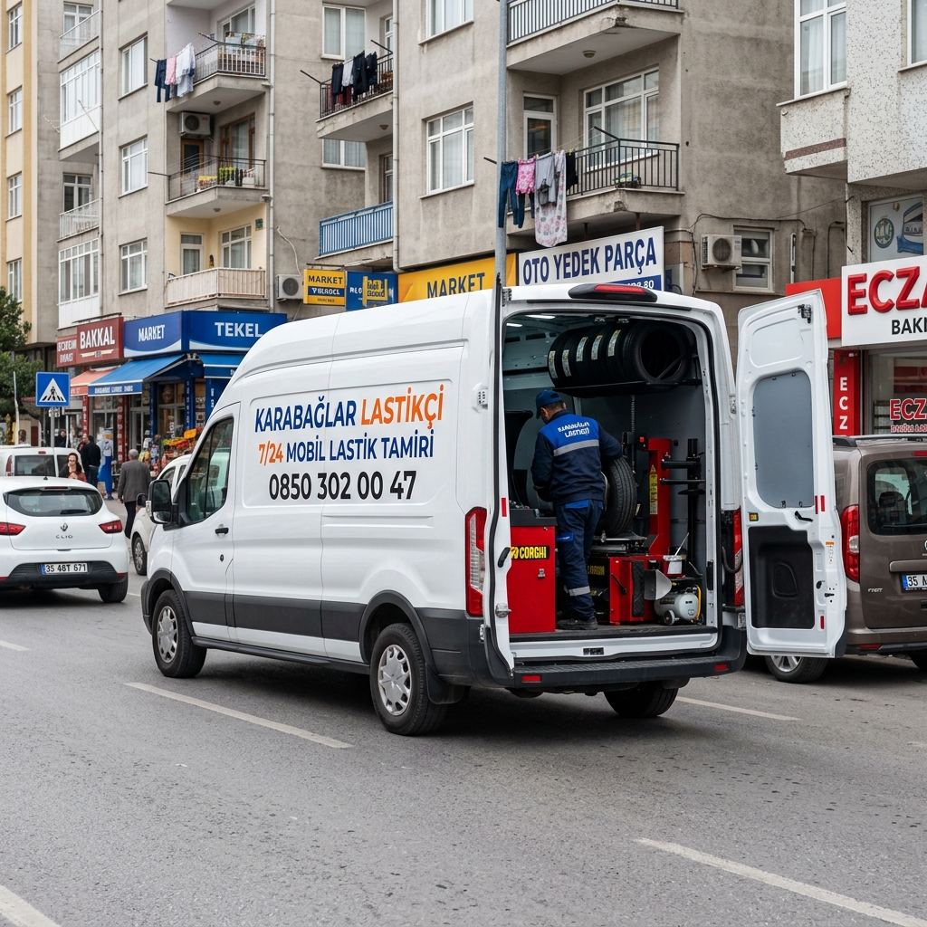 Limontepe mobil lastikçi acil yol yardım aracı